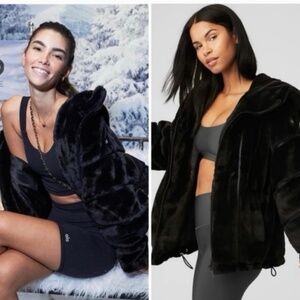 Alo Yoga’s Knock Out Faux Fur Jacket